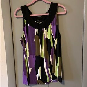 ☀️Alfani tank. Size 1x halter style.☀️